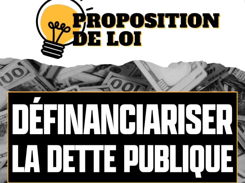 #PPL : Définanciariser la dette&nbsp;publique