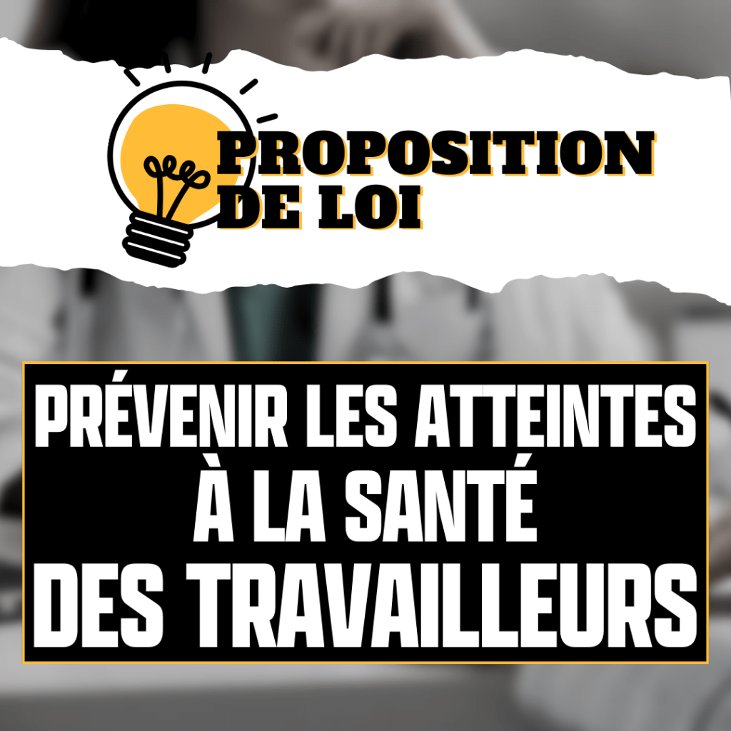 #PPL : prévenir les atteintes à la santé des&nbsp;travailleurs