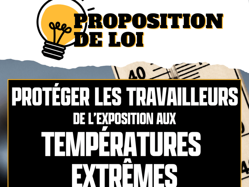 #PPL : Protéger les travailleurs exposés aux températures&nbsp;extrêmes