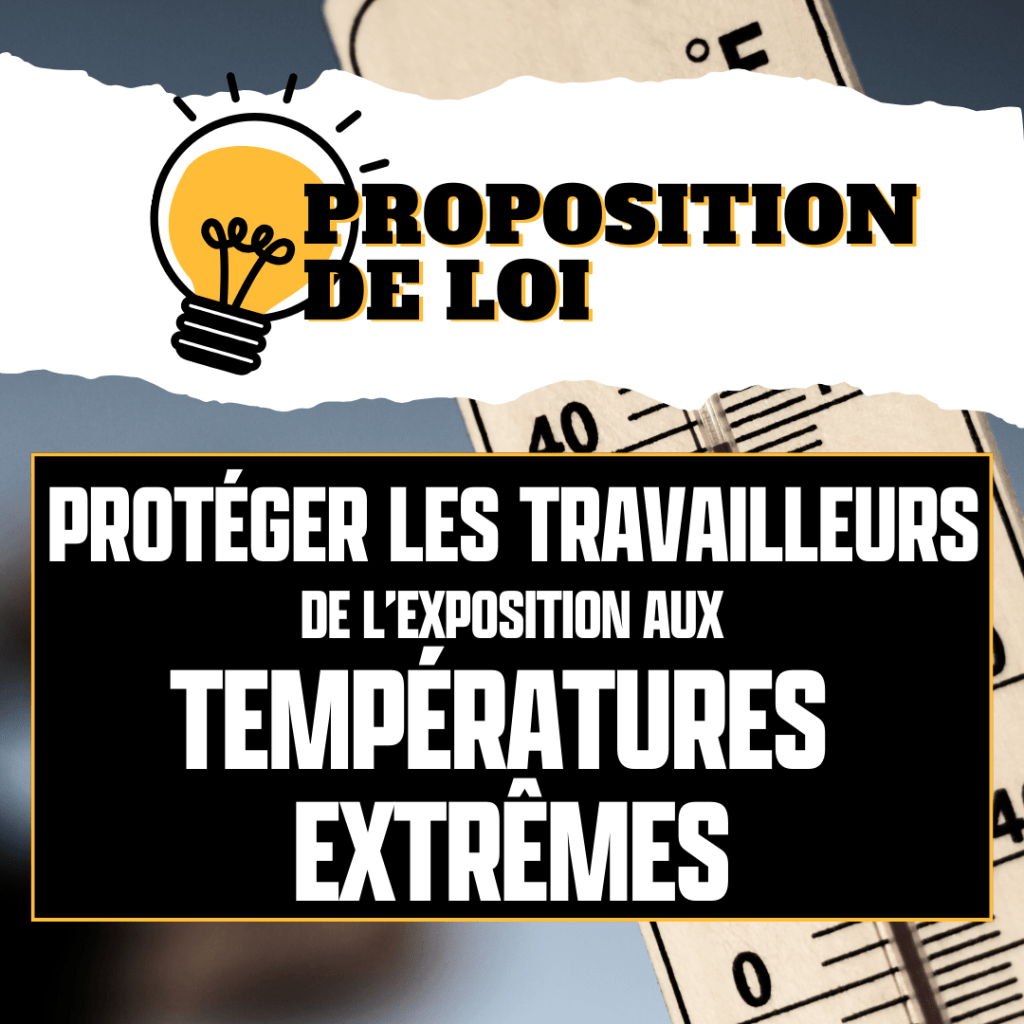 #PPL : Protéger les travailleurs exposés aux températures&nbsp;extrêmes