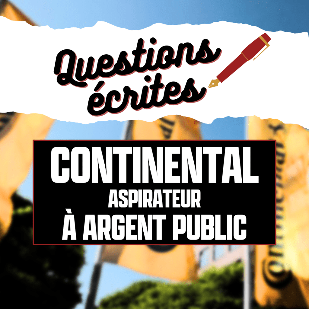 #QE : continental, aspirateur à argent&nbsp;public