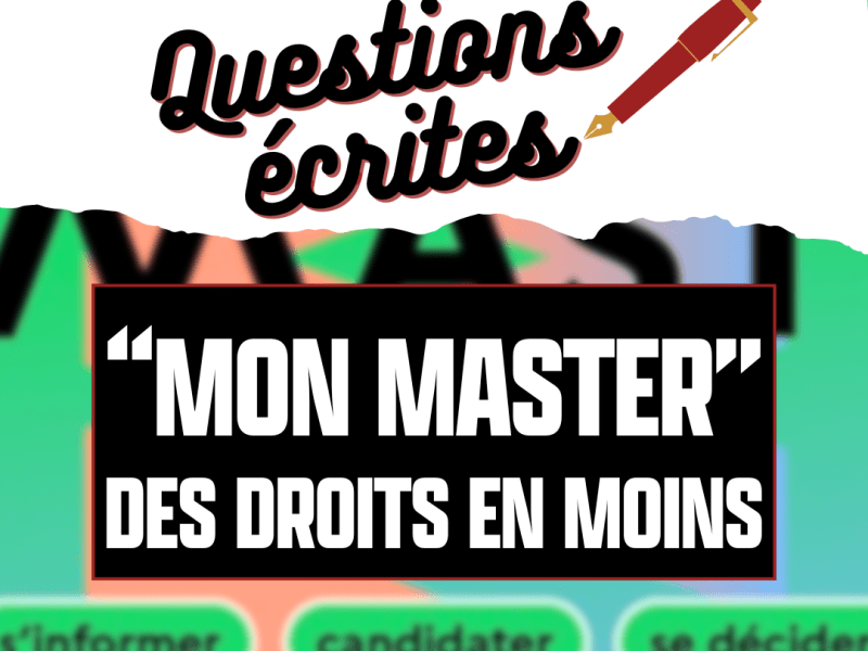 #QE : &laquo;&nbsp;mon master&nbsp;&raquo;, une plateforme de plus, des droits en&nbsp;moins