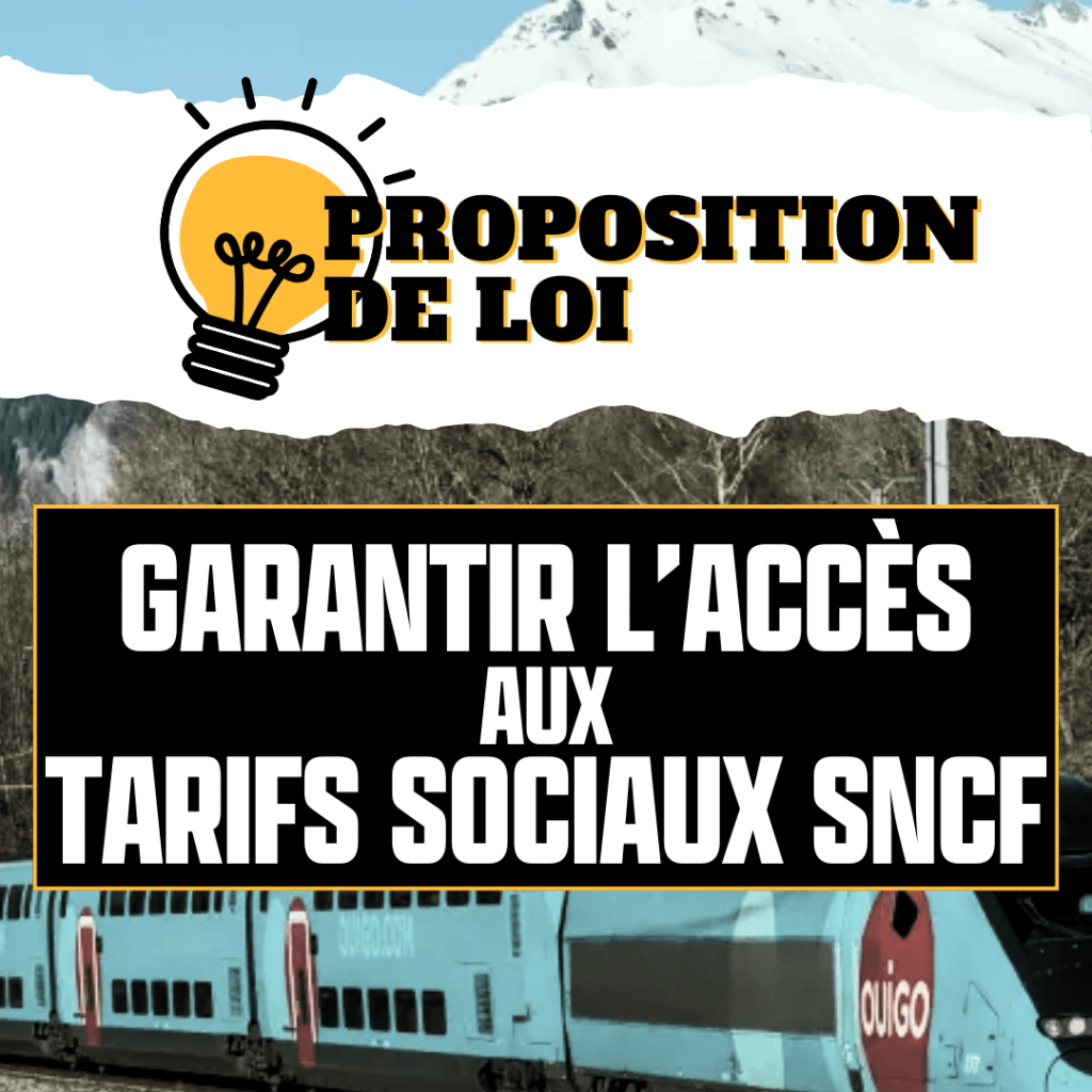 #PPL : accès des tarifs sociaux&nbsp;scnf