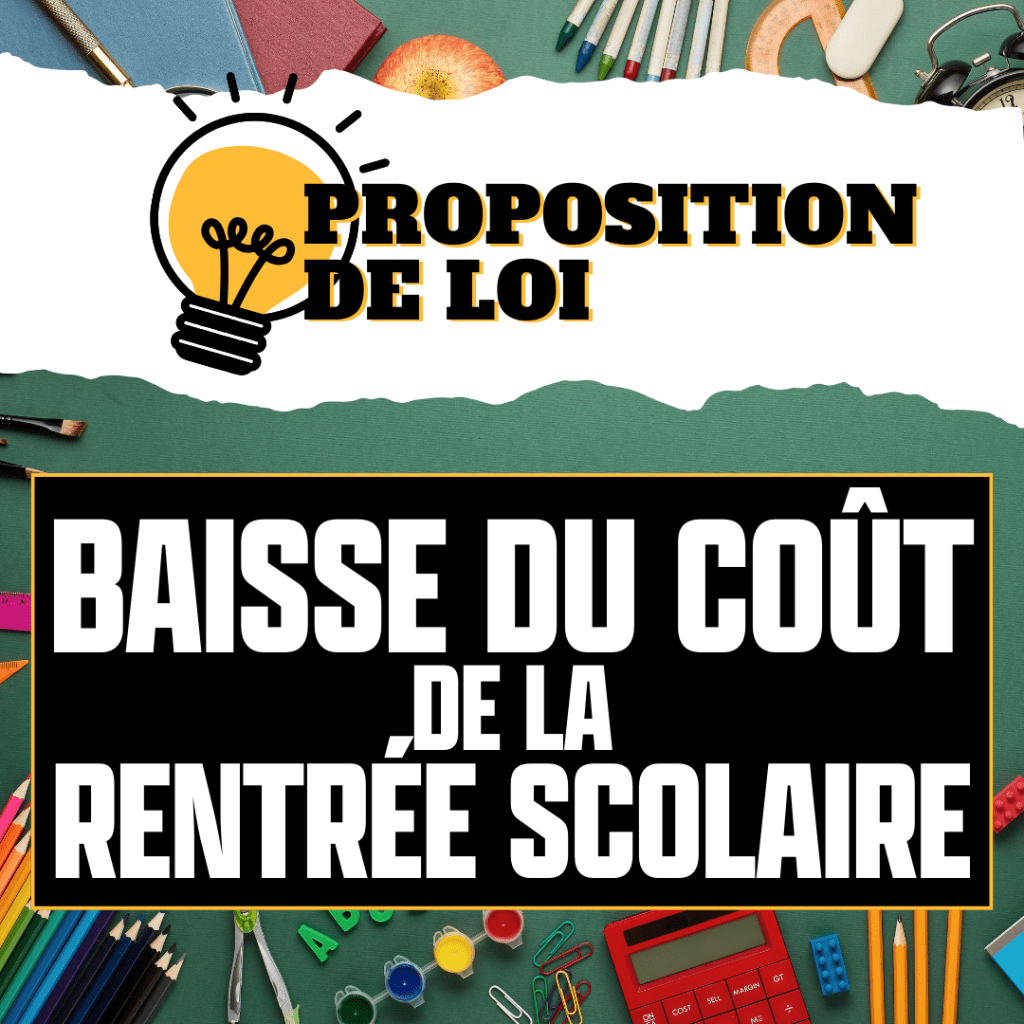 #PPL : baisse du coût de la rentrée&nbsp;scolaire