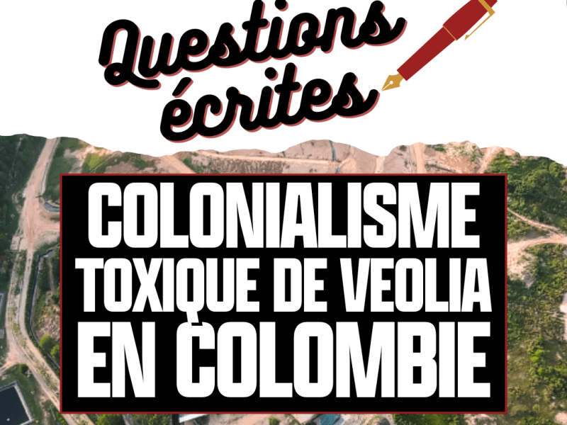 #QE : colonialisme toxique de véolia en&nbsp;colombie