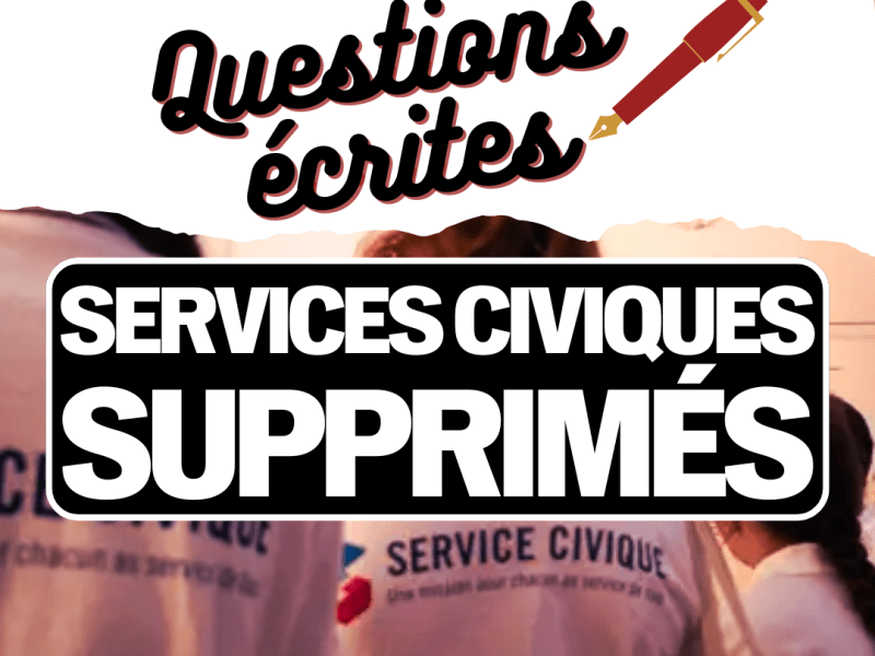 #QE : 15 000 services civiques&nbsp;supprimés
