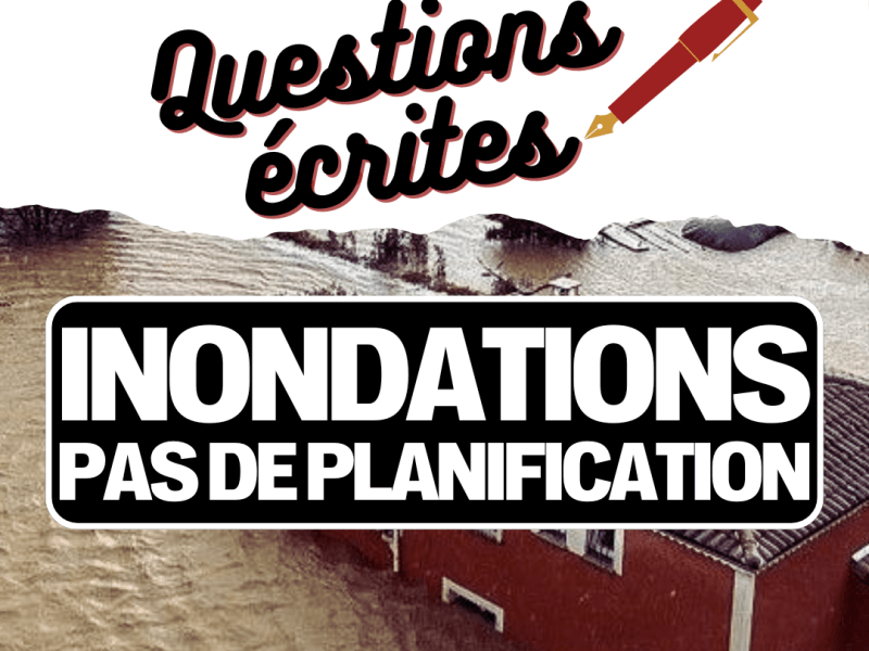 #QE : inondations, vite la planification écologique&nbsp;!